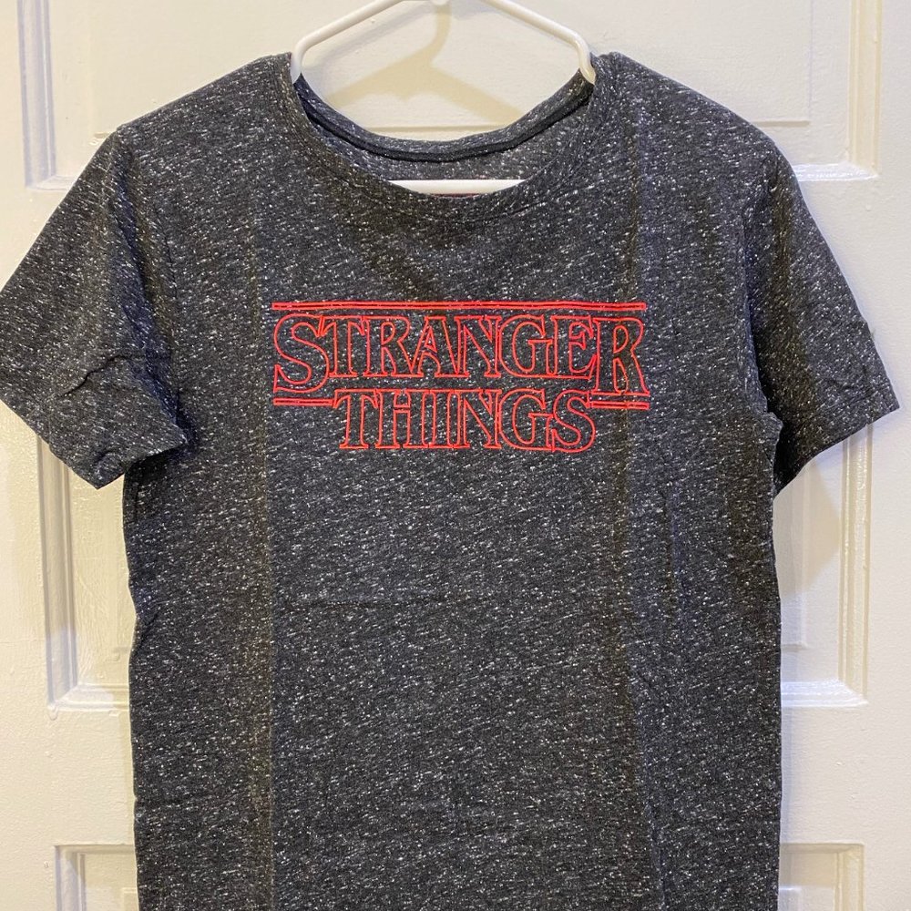 Stranger Things Dark Grey Women's T-Shirt Size S